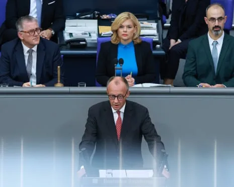German Freedom ‘Under Threat’ Says the Chancellor as He Cautions Against ‘Forced Settlement’ in the Eastern European Nation